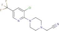 {4-[3-Chloro-5-(trifluoromethyl)pyridin-2-yl]piperazin-1-yl}acetonitrile