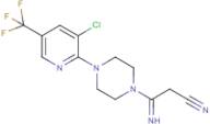 3-{4-[3-Chloro-5-(trifluoromethyl)pyridin-2-yl]piperazin-1-yl}-3-iminopropionitrile