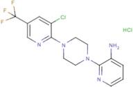 3-Amino-2-[4-[3-chloro-5-(trifluoromethyl)pyridin-2-yl]piperazin-1-yl]pyridine hydrochloride