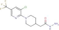 2-{1-[3-Chloro-5-(trifluoromethyl)pyridin-2-yl]piperidin-4-yl}acetohydrazide