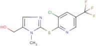 2-{[3-Chloro-5-(trifluoromethyl)pyridin-2-yl]thio}-5-(hydroxymethyl)-1-methyl-1H-imidazole