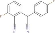 2-(2-Cyano-3-fluorophenyl)-2-(4-fluorophenyl)acetonitrile