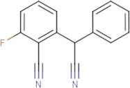 2-(2-Cyano-3-fluorophenyl)-2-phenylacetonitrile