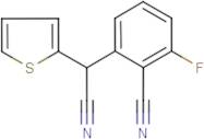 2-(2-Cyano-3-fluoro)-2-(thien-2-yl)acetonitrile