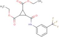 Diethyl 3-{[3-(trifluoromethyl)phenyl]carbamoyl}-1,2-cyclopropanedicarboxylate