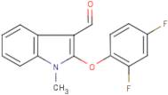 2-(2,4-Difluorophenoxy)-1-methyl-1H-indole-3-carboxaldehyde