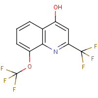 4-Hydroxy-8-(trifluoromethoxy)-2-(trifluoromethyl)quinoline