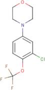 4-[3-Chloro-4-(trifluoromethoxy)phenyl]morpholine