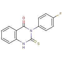 2,3-Dihydro-3-(4-fluorophenyl)-2-thioxoquinazolin-4(1H)-one