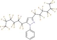 3,5-Bis(perfluorohexyl)-1-phenyl-1H-pyrazole