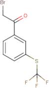 3-(Trifluoromethylthio)phenacyl bromide