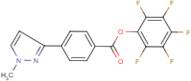 Pentafluorophenyl 4-(1-methyl-1H-pyrazol-3-yl)benzoate
