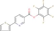 Pentafluorophenyl 6-thien-2-ylnicotinate