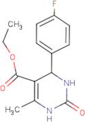 Ethyl 4-(4-fluorophenyl)-6-methyl-2-oxo-1,2,3,4-tetrahydropyrimidine-5-carboxylate