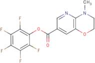 Perfluorophenyl 3,4-dihydro-4-methyl-2H-pyrido[3,2-b][1,4]oxazine-7-carboxylate