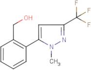 2-[1-Methyl-3-(trifluoromethyl)-1H-pyrazol-5-yl]benzyl alcohol