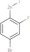 4-Bromo-2-fluorophenylzinc iodide