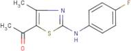 5-Acetyl-2-[(4-fluorophenyl)amino]-4-methyl-1,3-thiazole