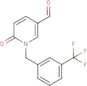 1,6-Dihydro-6-oxo-1-[3-(trifluoromethyl)benzyl]pyridine-3-carboxaldehyde