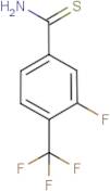 3-Fluoro-4-(trifluoromethyl)thiobenzamide