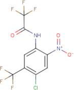 4-Chloro-2-nitro-N-(trifluoroacetyl)-5-(trifluoromethyl)aniline