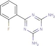 6-(2-Fluorophenyl)-1,3,5-triazine-2,4-diamine