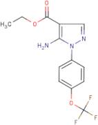 Ethyl 5-amino-1-[4-(trifluoromethoxy)phenyl]-1H-pyrazole-4-carboxylate