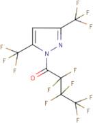 3,5-Bis(trifluoromethyl)-1-(heptafluorobutyryl)pyrazole