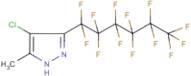 4-Chloro-5-methyl-3-(perfluorohexyl)pyrazole