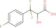 3,3-Difluoro-3-(4-fluorophenyl)-2-hydroxypropionic acid