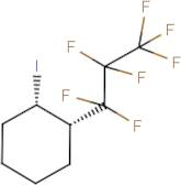 cis-1-(Heptafluoropropyl)-2-iodocyclohexane