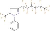 3(5)-(Perfluoro-n-hexyl)-5(3)-trifluoromethyl-1-(phenyl)pyrazole