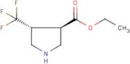 Ethyl (3R,4R)-4-(trifluoromethyl)pyrrolidine-3-carboxylate