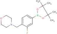 3-Fluoro-4-(morpholin-4-ylmethyl)benzeneboronic acid, pinacol ester