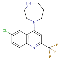 1-[6-Chloro-2-(trifluoromethyl)quinol-4-yl]homopiperazine