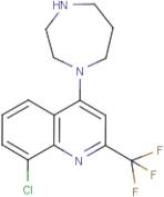 1-[8-Chloro-2-(trifluoromethyl)quinol-4-yl]homopiperazine