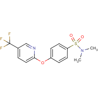 N,N-Dimethyl-4-{[5-(trifluoromethyl)pyridin-2-yl]oxy}benzenesulphonamide