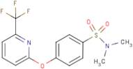 N,N-Dimethyl-4-{[6-(trifluoromethyl)pyridin-2-yl]oxy}benzenesulphonamide