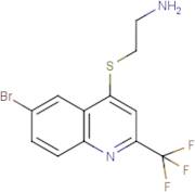 4-(2-Aminoethylthio)-6-bromo-2-(trifluoromethyl)quinoline