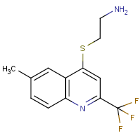 4-(2-Aminoethylthio)-6-methyl-2-(trifluoromethyl)quinoline