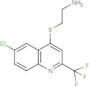 4-(2-Aminoethylthio)-6-chloro-2-(trifluoromethyl)quinoline