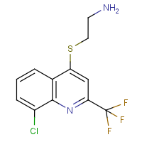 4-(2-Aminoethylthio)-8-chloro-2-(trifluoromethyl)quinoline