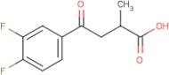 4-(3,4-Difluorophenyl)-2-methyl-4-oxobutanoic acid