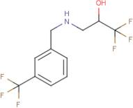 N-(2-Hydroxy-3,3,3-trifluoropropyl)-3-(trifluoromethyl)benzylamine