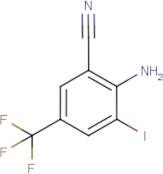 2-Amino-3-iodo-5-(trifluoromethyl)benzonitrile