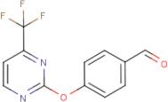 4-{[4-(Trifluoromethyl)pyrimidin-2-yl]oxy}benzaldehyde