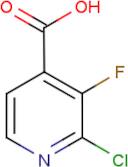 2-Chloro-3-fluoroisonicotinic acid