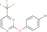 2-(4-Bromophenoxy)-4-(trifluoromethyl)pyrimidine