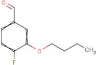 3-Butoxy-4-fluorobenzaldehyde