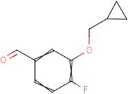 3-(Cyclopropylmethoxy)-4-fluorobenzaldehyde